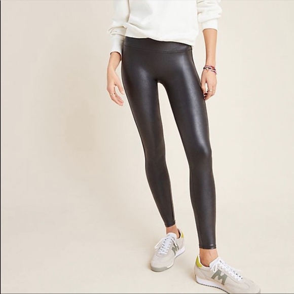 SPANX Pants - Spanx Faux Leather Leggings Small